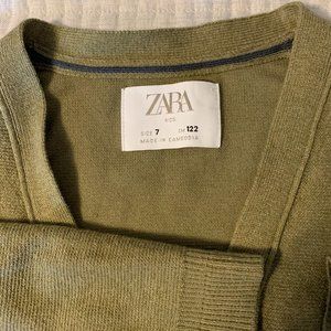 Zara Knit Cardigan - boys size 7